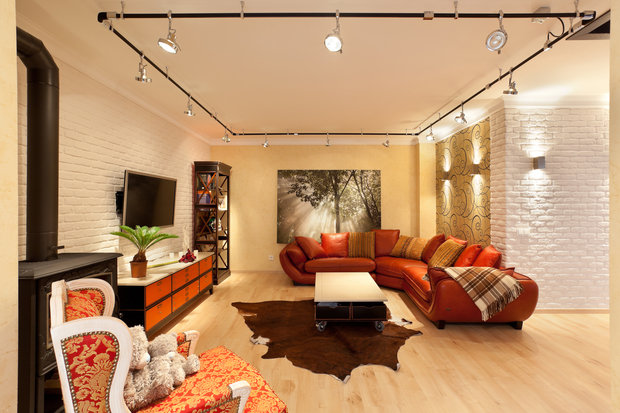 Фото из портфолио Двухуровневая квартира в стиле Лофт – фотографии дизайна интерьеров на INMYROOM