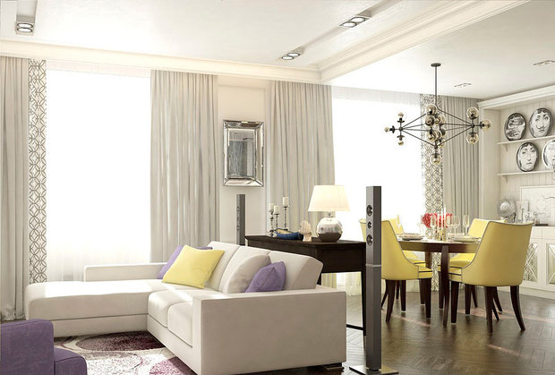 Фото из портфолио Квартира, 105 м2 – фотографии дизайна интерьеров на INMYROOM