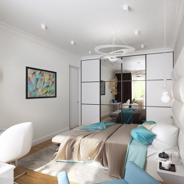 Фото из портфолио Сочная скандинавия – фотографии дизайна интерьеров на INMYROOM