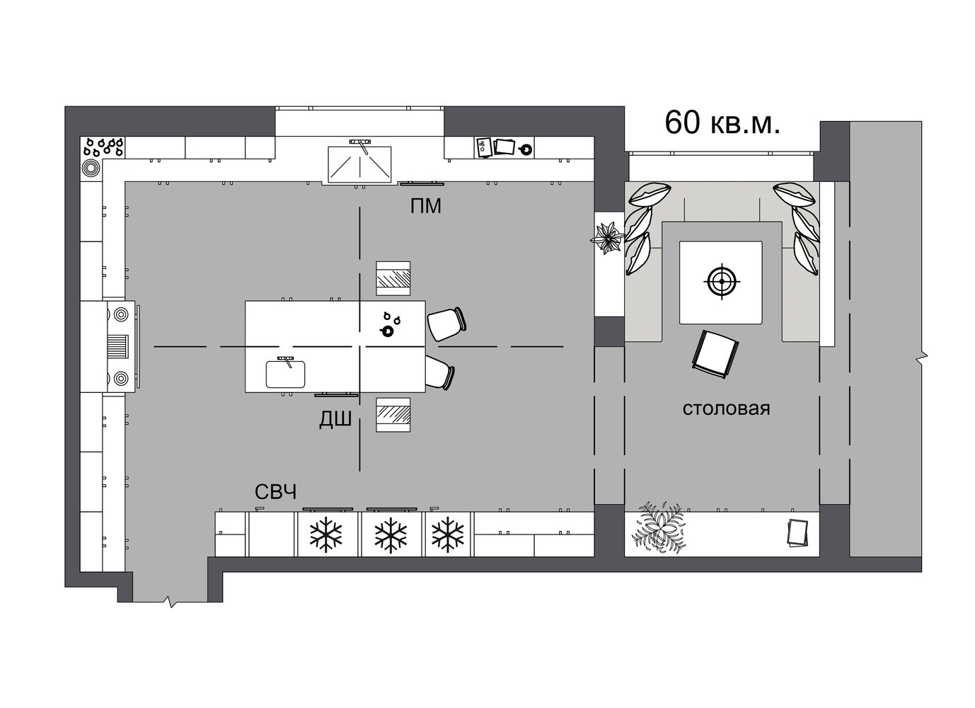 Фотография: Планировки в стиле , Кухня и столовая, Советы – фото на INMYROOM Фотография: Планировки в стиле , Кухня и столовая, Советы – фото на INMYROOM