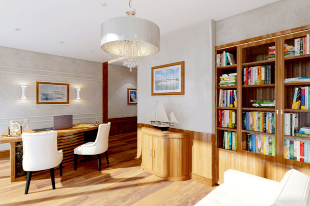 Фото из портфолио Офис. Кабинет Руководителя – фотографии дизайна интерьеров на INMYROOM