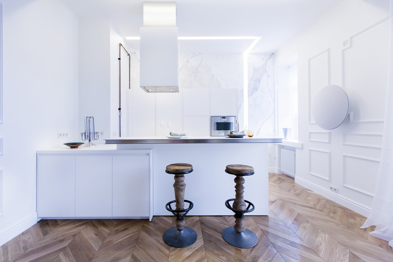 Фотография: Кухня и столовая в стиле Скандинавский, Минимализм, Проект недели – фото на INMYROOM