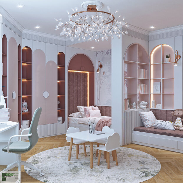 Фото из портфолио Проект дома  Урбан-вилла 2 этаж – фотографии дизайна интерьеров на INMYROOM