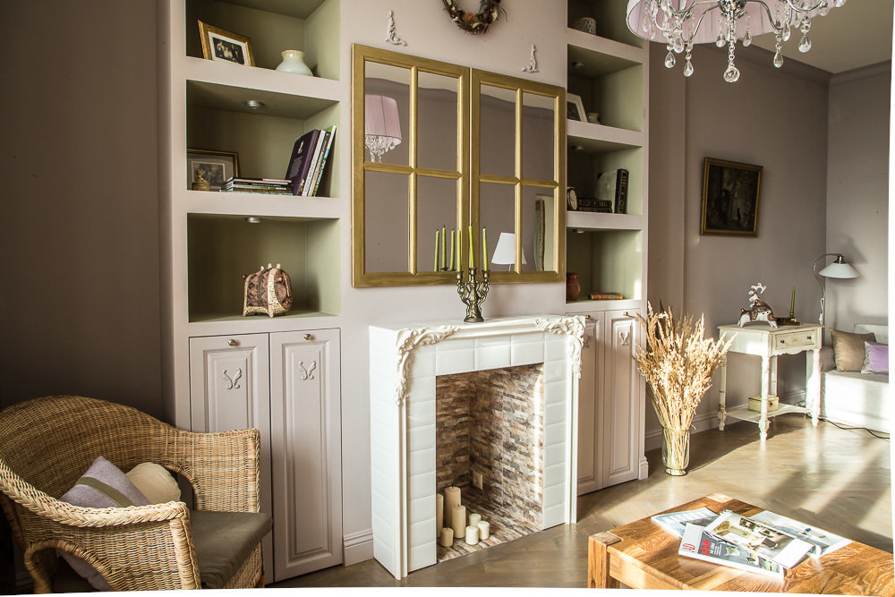 Фотография: Гостиная в стиле Прованс и Кантри, Классический, Эклектика, Квартира, Проект недели – фото на INMYROOM Фотография: Гостиная в стиле Прованс и Кантри, Классический, Эклектика, Квартира, Проект недели – фото на INMYROOM