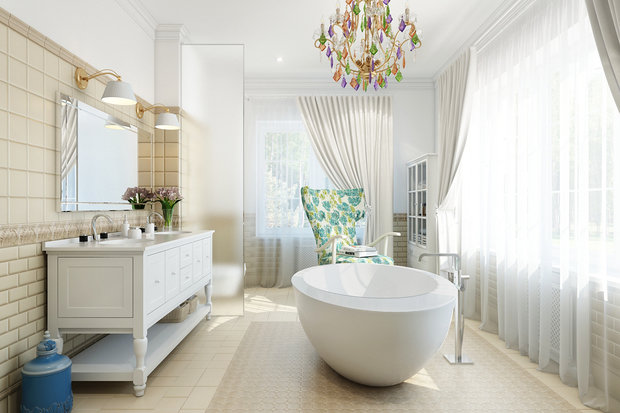 Фото из портфолио Дом в цветах – фотографии дизайна интерьеров на INMYROOM
