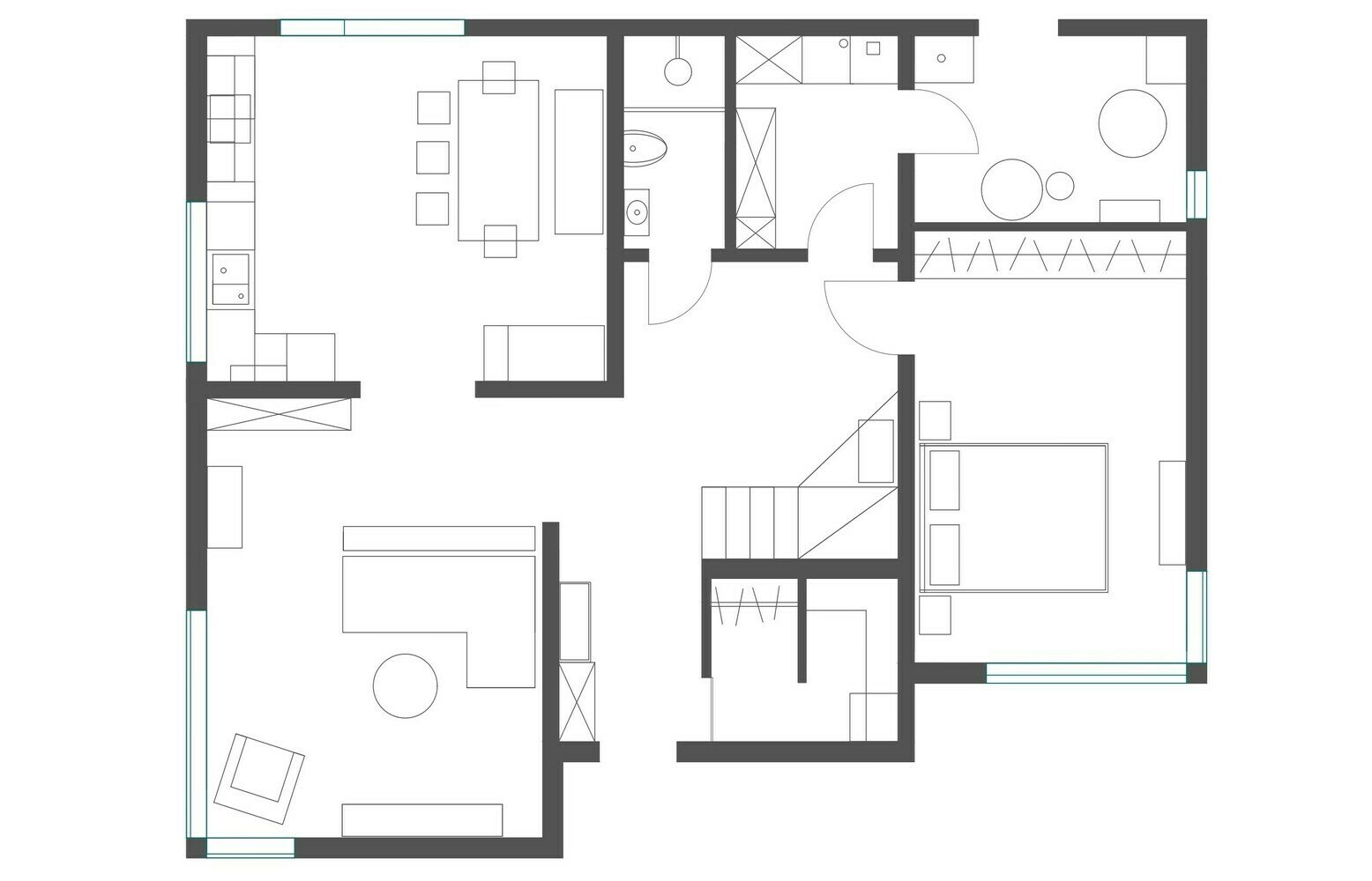 Фотография: Планировки в стиле , Эклектика, Дом, Проект дня, Санкт-Петербург, Дом и дача, Кирпичный дом, 4 и больше, Более 90 метров, Ксения Гузий – фото на INMYROOM Фотография: Планировки в стиле , Эклектика, Дом, Проект дня, Санкт-Петербург, Дом и дача, Кирпичный дом, 4 и больше, Более 90 метров, Ксения Гузий – фото на INMYROOM