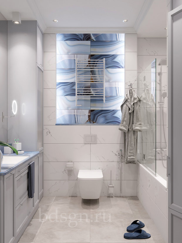 Фото из портфолио Неоклассика с трендовыми вставками в "Воронцовском парке" – фотографии дизайна интерьеров на INMYROOM