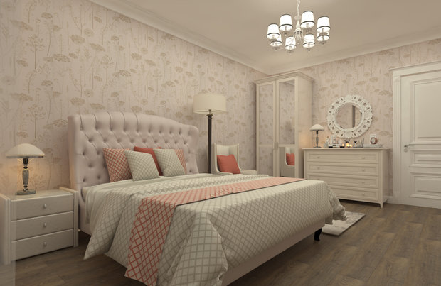 Фото из портфолио Бюджетная классика – фотографии дизайна интерьеров на INMYROOM