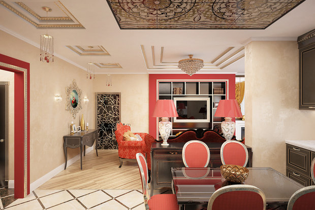 Фото из портфолио Пламя страсти – фотографии дизайна интерьеров на INMYROOM