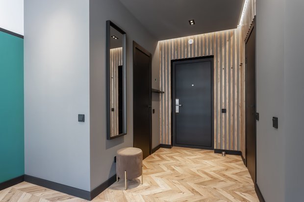 Фотография: Прихожая в стиле Современный, Минимализм, Малогабаритная квартира, Квартира, Студия, Проект дня, Ростов-на-Дону, до 40 метров, Lanors, Юрий Луценко – фото на INMYROOM