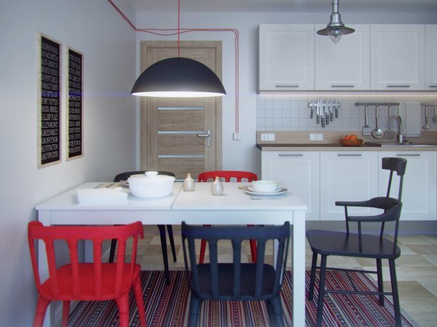 Фото из портфолио Кухня с небольшим бюджетом в г. Екатеринбург – фотографии дизайна интерьеров на INMYROOM