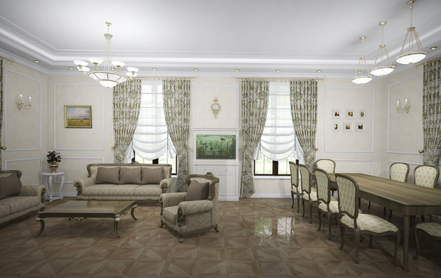 Фото из портфолио загородный дом – фотографии дизайна интерьеров на INMYROOM