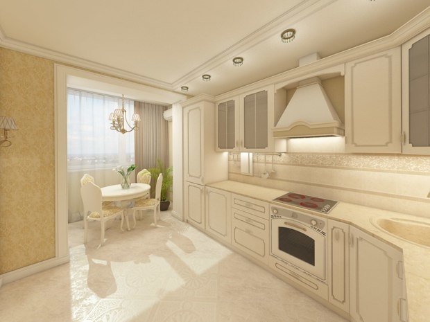 Фото из портфолио Дизайн 2к кв. в ЖСК Жемчужина – фотографии дизайна интерьеров на INMYROOM