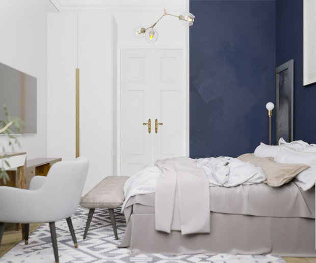 Фото из портфолио Интерьер 3-к. квартиры на 1-й Тверской-Ямской улице в Москве – фотографии дизайна интерьеров на INMYROOM