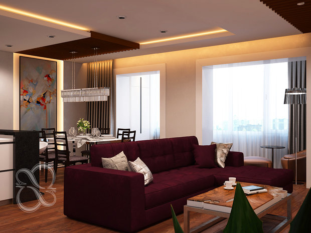 Фото из портфолио Проект: Pacific Amber – фотографии дизайна интерьеров на INMYROOM