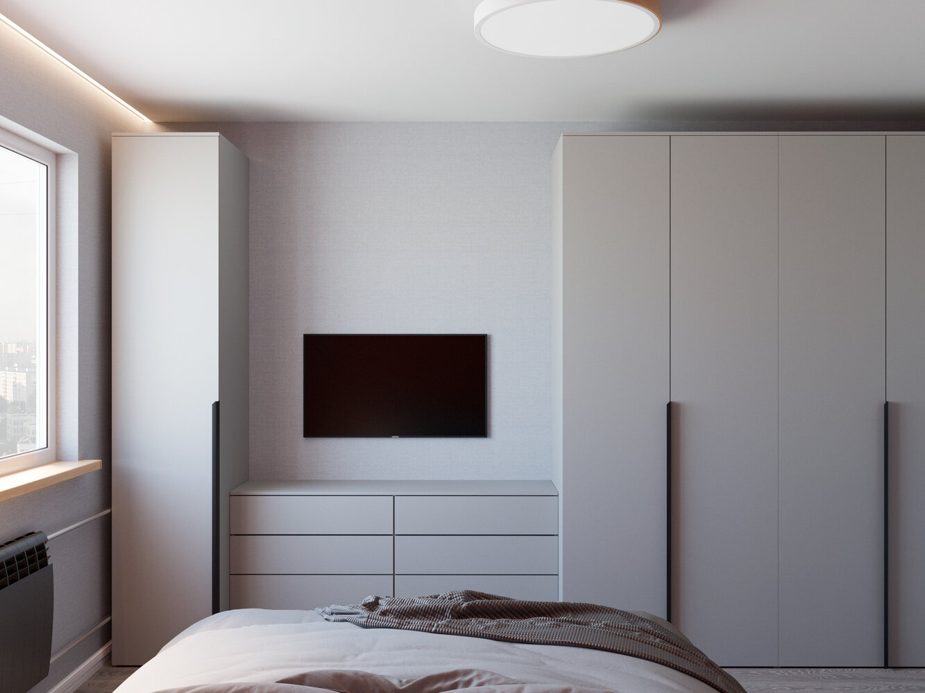 Фото из портфолио Яркая двушка 55 кв.м. – фотографии дизайна интерьеров на INMYROOM Фото из портфолио Яркая двушка 55 кв.м. – фотографии дизайна интерьеров на INMYROOM