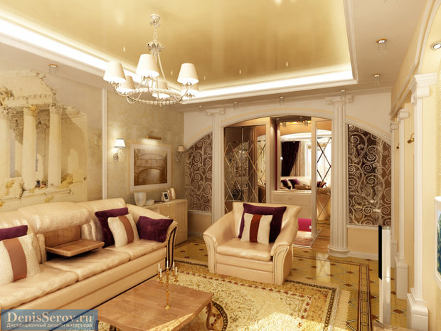 Фото из портфолио Трехкомнатная квартира 70 кв. м в классическом стиле – фотографии дизайна интерьеров на INMYROOM