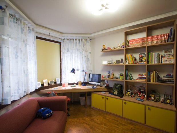 Фото из портфолио Букет уютных красок – фотографии дизайна интерьеров на INMYROOM