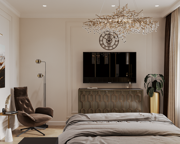 Фото из портфолио Дизайн-проект квартиры в ЖК «Avant (Авант)» в стиле неоклассика – фотографии дизайна интерьеров на INMYROOM