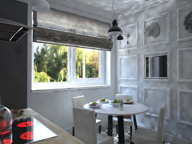 Фотография: Кухня и столовая в стиле Прованс и Кантри – фото на INMYROOM