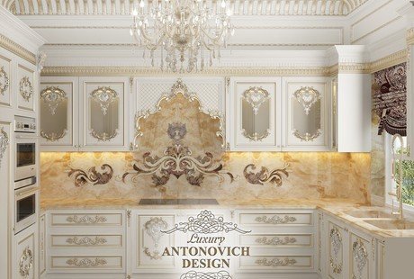 Роскошь и функциональность в интерьере кухни 5