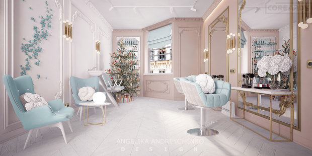 Фото из портфолио Beauty Salon – фотографии дизайна интерьеров на INMYROOM