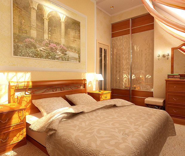 Фото из портфолио Спальня в современной классике – фотографии дизайна интерьеров на INMYROOM