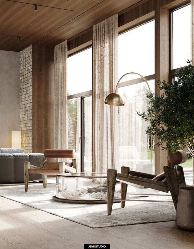 Фото из портфолио HOUSE ON THE LAKE – фотографии дизайна интерьеров на INMYROOM