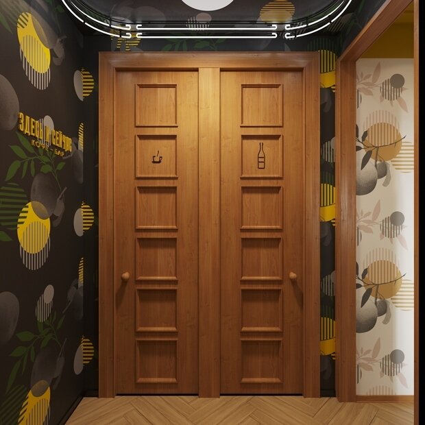 Фото из портфолио Дизайн кафе – фотографии дизайна интерьеров на INMYROOM