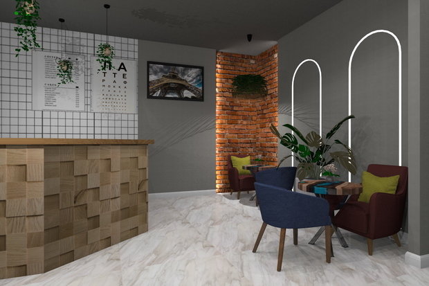 Фото из портфолио КАФЕ Мох и Кофе – фотографии дизайна интерьеров на INMYROOM