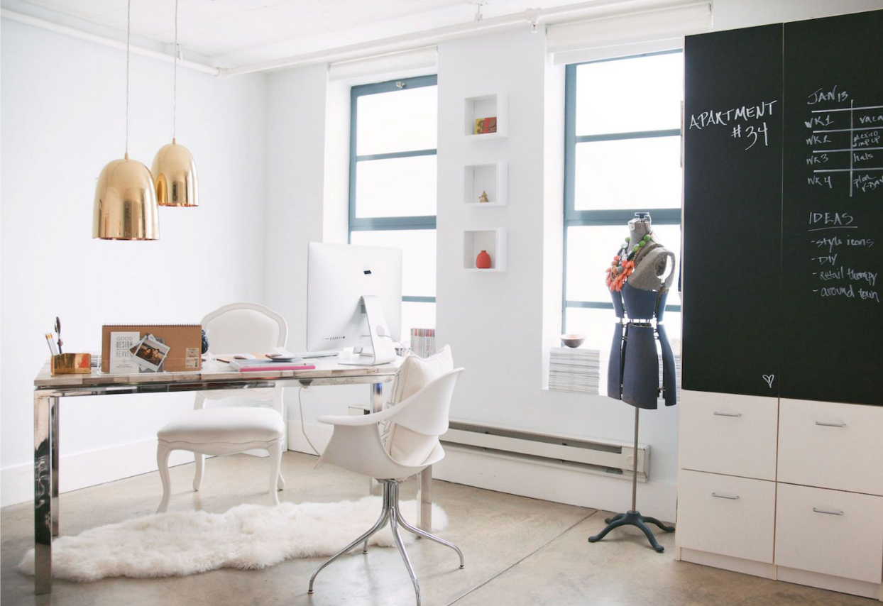 Фотография: Кабинет в стиле Скандинавский, Советы, Наталья Гусева, грифельная краска в интерьере, за и против, Роман Плюснин – фото на INMYROOM