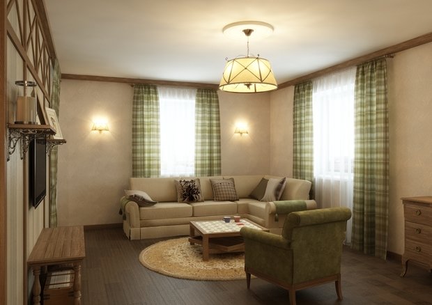 Фото из портфолио Кантри – фотографии дизайна интерьеров на INMYROOM