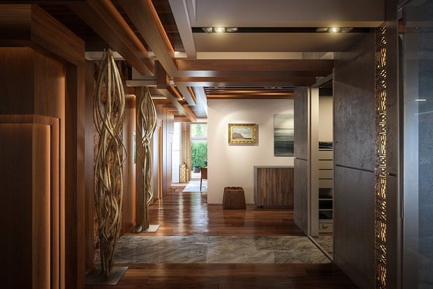 Фото из портфолио Современный экодом в Жуковке. – фотографии дизайна интерьеров на INMYROOM