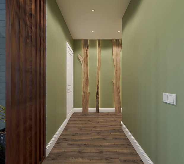 Фото из портфолио Четырехкомнатная квартира для молодой семьи  – фотографии дизайна интерьеров на INMYROOM