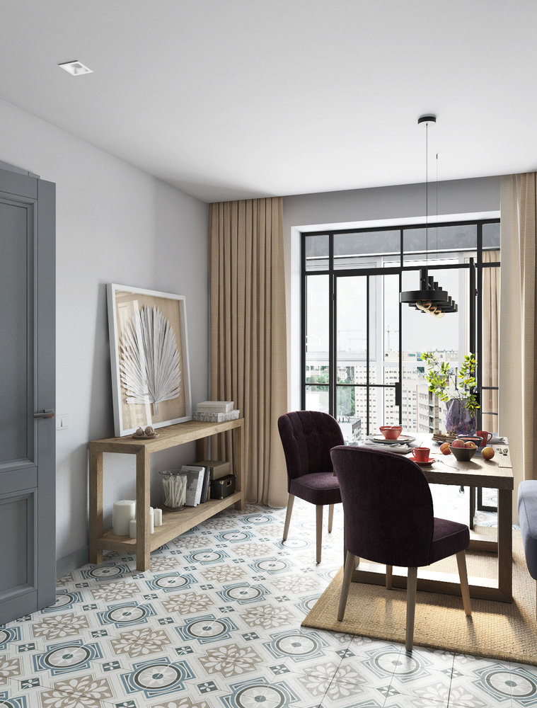 Фотография: Кухня и столовая в стиле Современный, Эклектика, Проект недели, Москва, 2 комнаты, 60-90 метров, Манана Хучуа – фото на INMYROOM