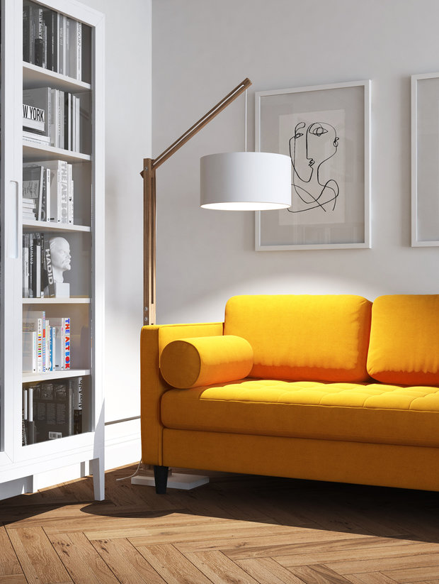 Фотография: Кабинет в стиле Современный, Квартира, Проект недели, Санкт-Петербург, Кирпичный дом, 3 комнаты, 40-60 метров, Bobo.space – фото на INMYROOM