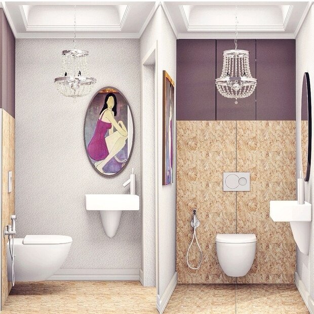 Фото из портфолио Проект санузла – фотографии дизайна интерьеров на INMYROOM