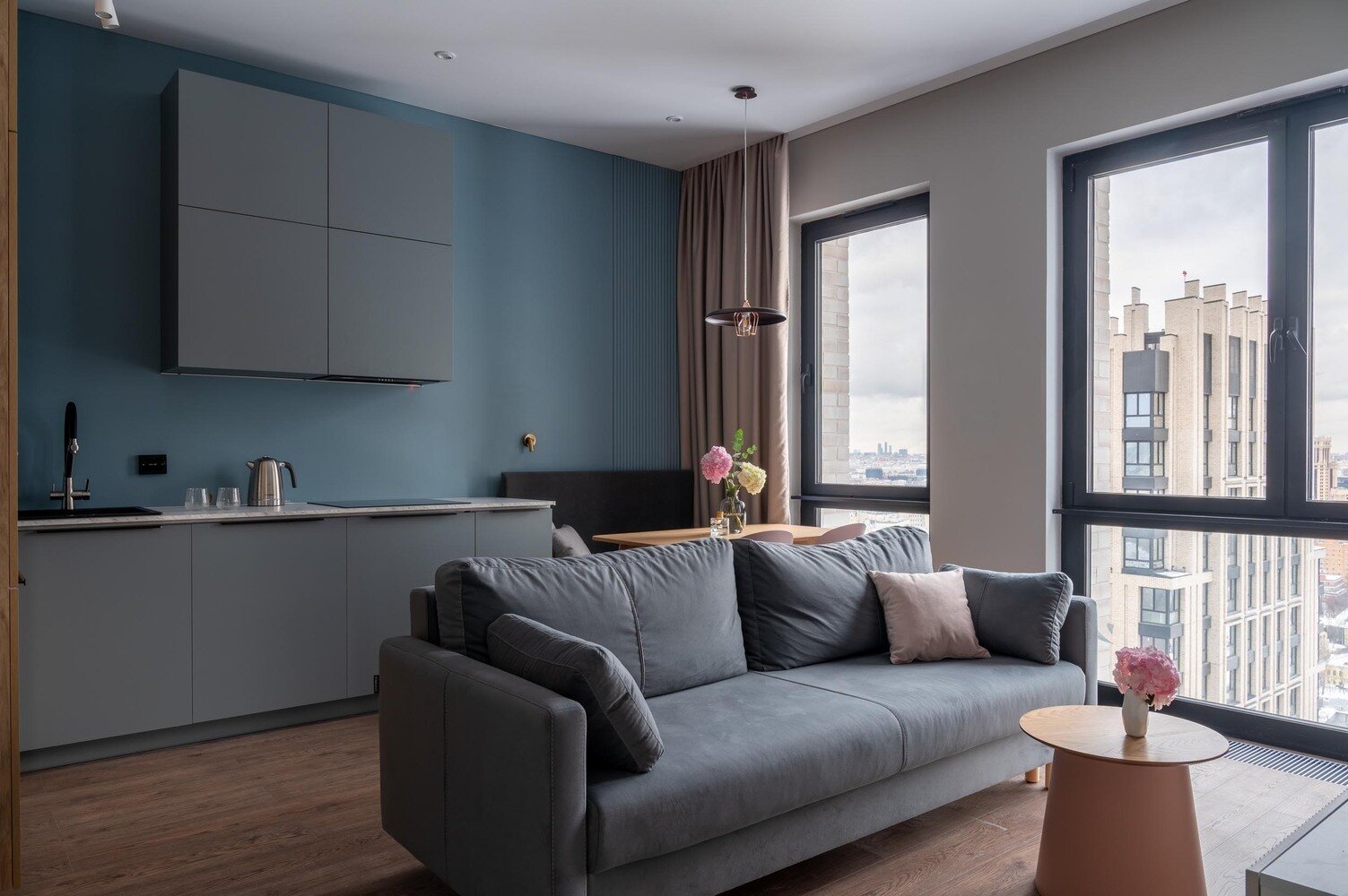 Фотография: в стиле , Современный, Квартира, Минимализм, Проект недели, Москва, Монолитный дом, 3 комнаты, 40-60 метров, Наталья Яшузакова – фото на INMYROOM