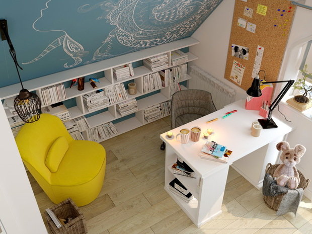 Фото из портфолио Комната девочки подростка – фотографии дизайна интерьеров на INMYROOM