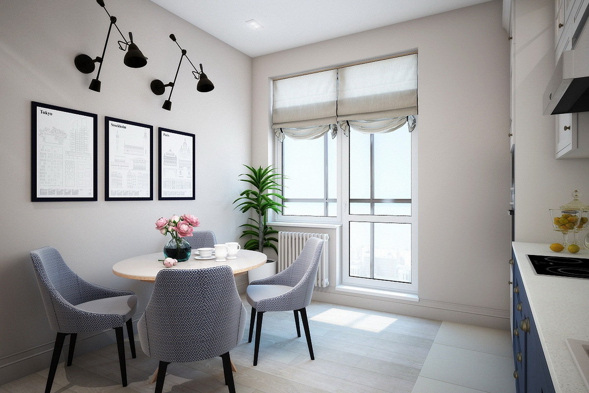 Фотография: Кухня и столовая в стиле Прованс и Кантри, Современный, Квартира, Проект недели, Санкт-Петербург, новостройка, Светлана Иванова, Кирпичный дом, Монолитный дом, 2 комнаты, 60-90 метров – фото на INMYROOM Фотография: Кухня и столовая в стиле Прованс и Кантри, Современный, Квартира, Проект недели, Санкт-Петербург, новостройка, Светлана Иванова, Кирпичный дом, Монолитный дом, 2 комнаты, 60-90 метров – фото на INMYROOM