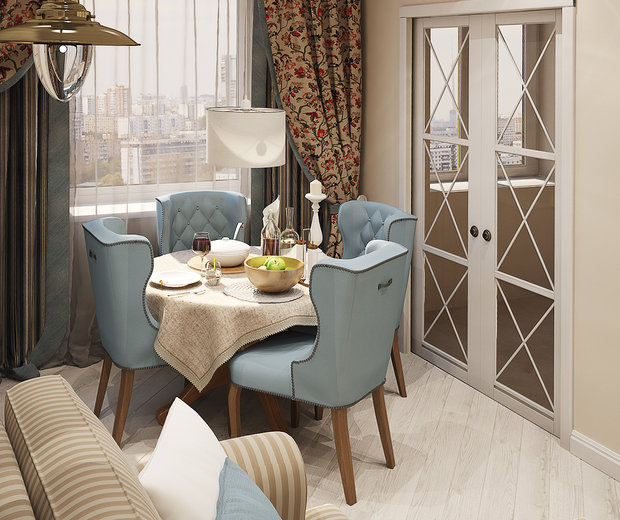 Фото из портфолио Проект квартиры у метро Аэропорт – фотографии дизайна интерьеров на INMYROOM