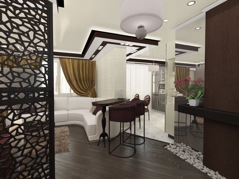 Фото из портфолио 3к.кв в ЖК Черемушки, Шелдом – фотографии дизайна интерьеров на INMYROOM Фото из портфолио 3к.кв в ЖК Черемушки, Шелдом – фотографии дизайна интерьеров на INMYROOM