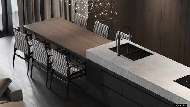 Фото из портфолио Voron, 170 – фотографии дизайна интерьеров на INMYROOM