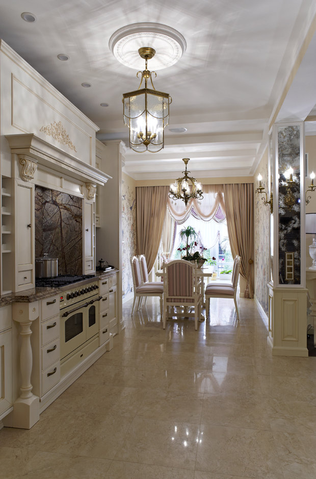 Фото из портфолио Коттедж в стиле Современная классика – фотографии дизайна интерьеров на INMYROOM