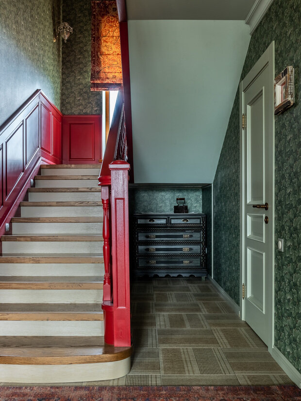 Фотография: Прихожая в стиле Прованс и Кантри, Дом, Проект дня, Дом и дача, Кирпичный дом, 4 и больше, Более 90 метров, Башкортостан, Лилия Асфандиярова, прованс/винтаж – фото на INMYROOM