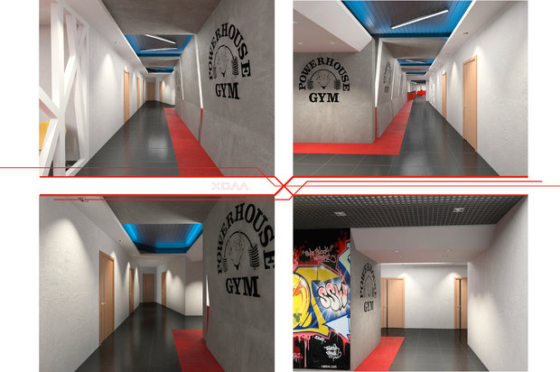 Фото из портфолио Powerhouse GYM – фотографии дизайна интерьеров на InMyRoom.ru