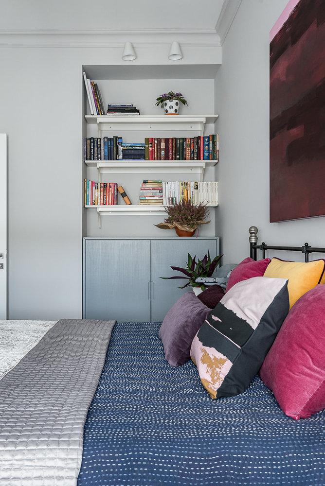 Фотография: Спальня в стиле Скандинавский, Современный, Эклектика, Квартира, Проект дня, Челябинск, 2 комнаты, 60-90 метров, Юлия Фамбулова, Наталья Горбунова – фото на INMYROOM Фотография: Спальня в стиле Скандинавский, Современный, Эклектика, Квартира, Проект дня, Челябинск, 2 комнаты, 60-90 метров, Юлия Фамбулова, Наталья Горбунова – фото на INMYROOM