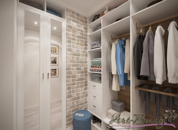 Фото из портфолио Бирюзовые акценты – фотографии дизайна интерьеров на INMYROOM