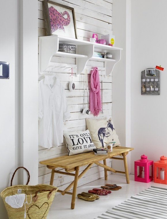 Фотография: Прихожая в стиле Прованс и Кантри, Скандинавский, Современный, Декор интерьера, DIY, Дом, Системы хранения – фото на INMYROOM