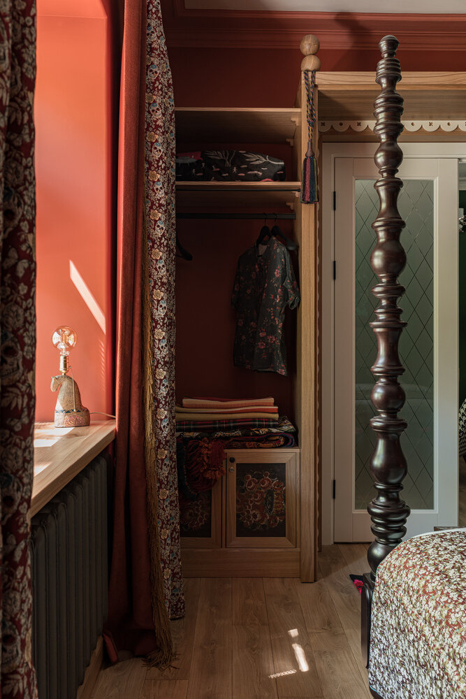 Фотография: Спальня в стиле Эклектика, Квартира, Проект дня, Сталинка, Кирпичный дом, 2 комнаты, 40-60 метров, Уфа, Юлия Мусина, PRSPKT Architects – фото на INMYROOM Фотография: Спальня в стиле Эклектика, Квартира, Проект дня, Сталинка, Кирпичный дом, 2 комнаты, 40-60 метров, Уфа, Юлия Мусина, PRSPKT Architects – фото на INMYROOM